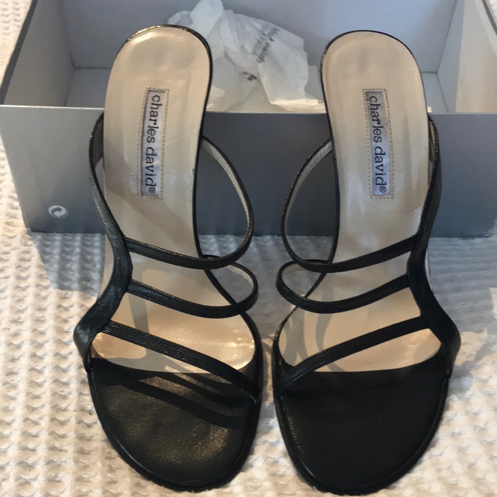 Black Charles David heels
